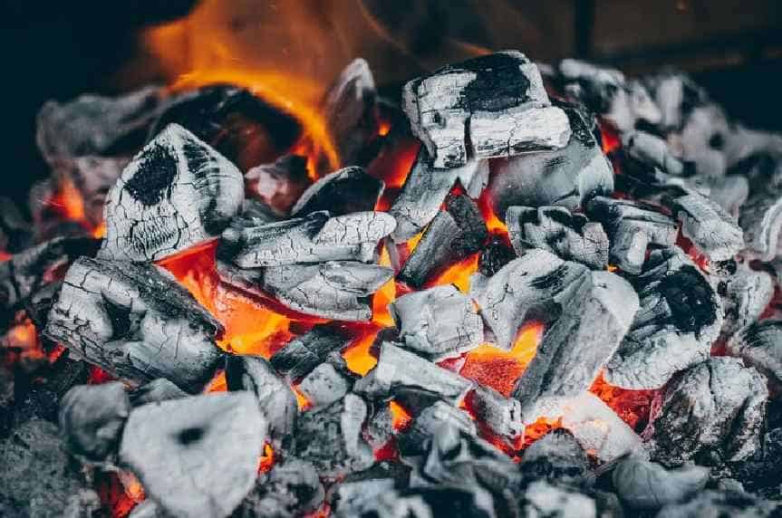 keep charcoal lit